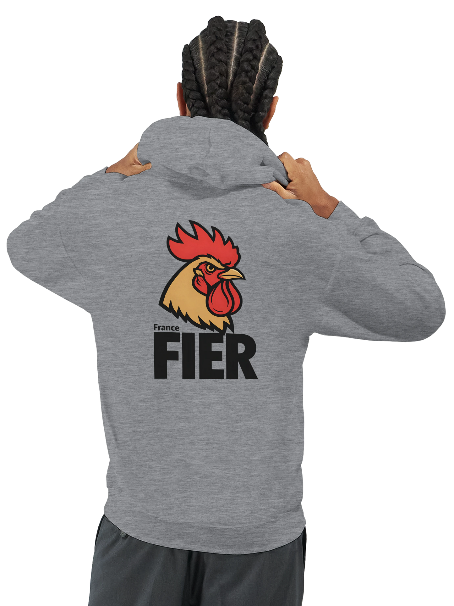 Sweat à Capuche Homme France Fière – Premium Confort et Style