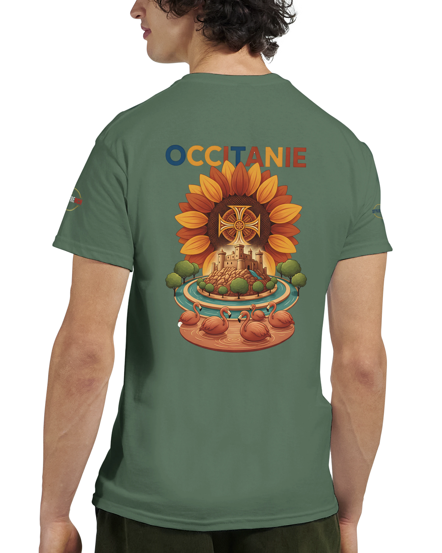 T-shirt Unisexe Occitanie – Coton Épais Premium