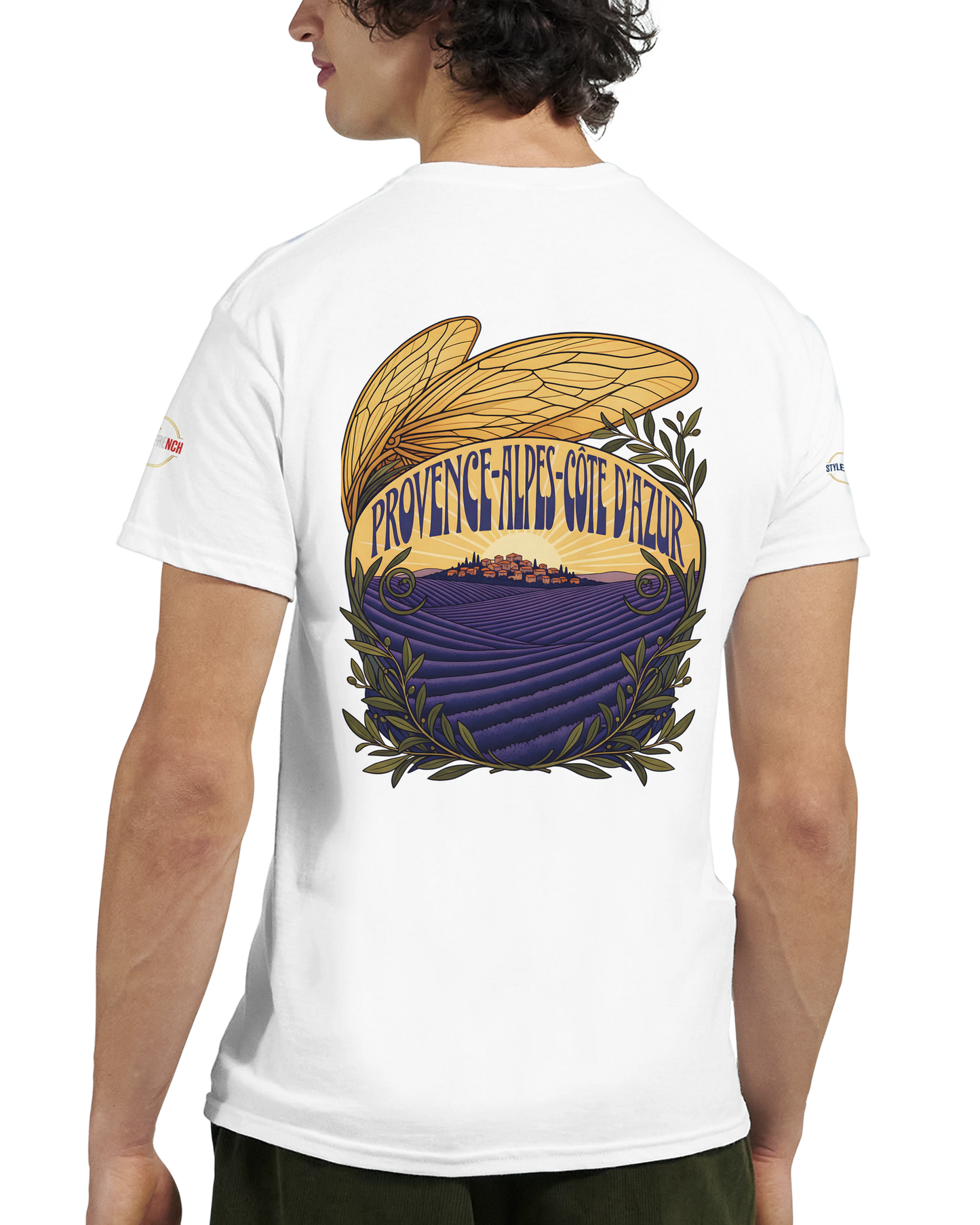T-Shirt Unisexe Provence-Alpes-Côte d'Azur – Coton Épais Premium