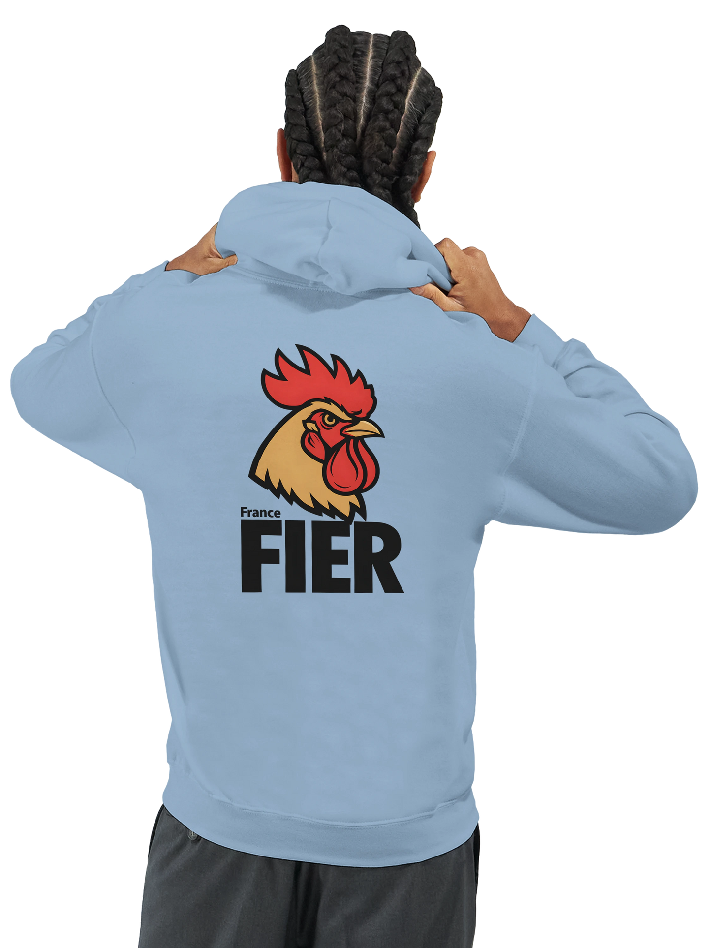 Sweat à Capuche Homme France Fière – Premium Confort et Style