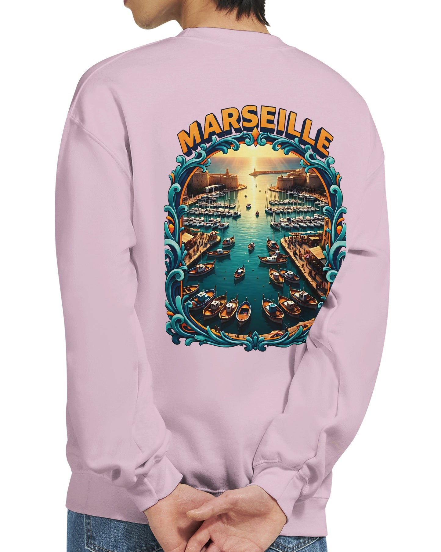 Sweat-shirt Unisexe Marseille - Confort Premium et Style Urbain