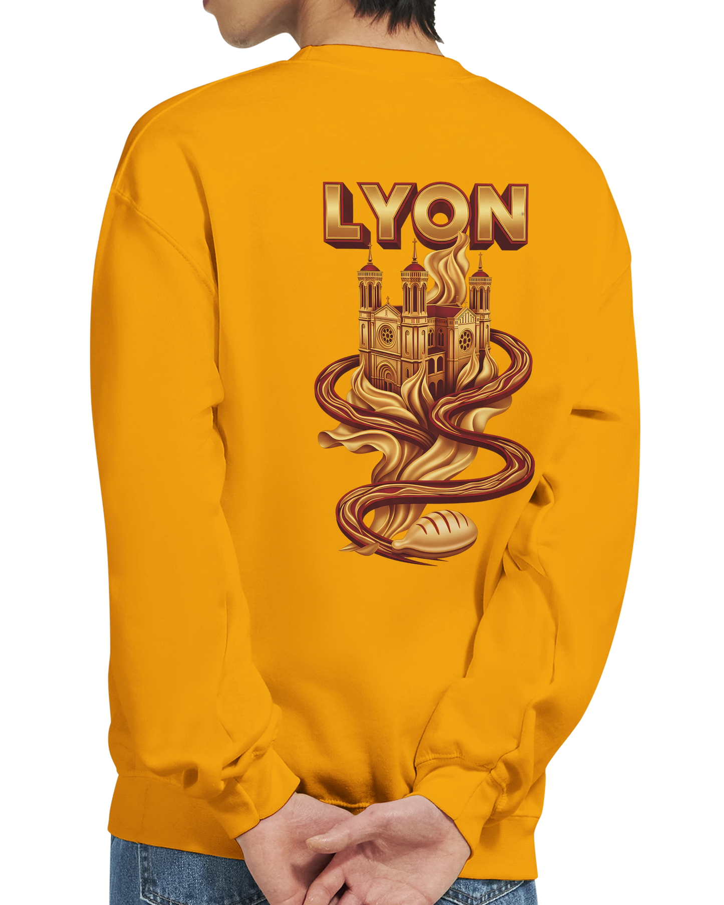 Sweat-shirt Unisexe Lyon – Confort Premium et Style Classique
