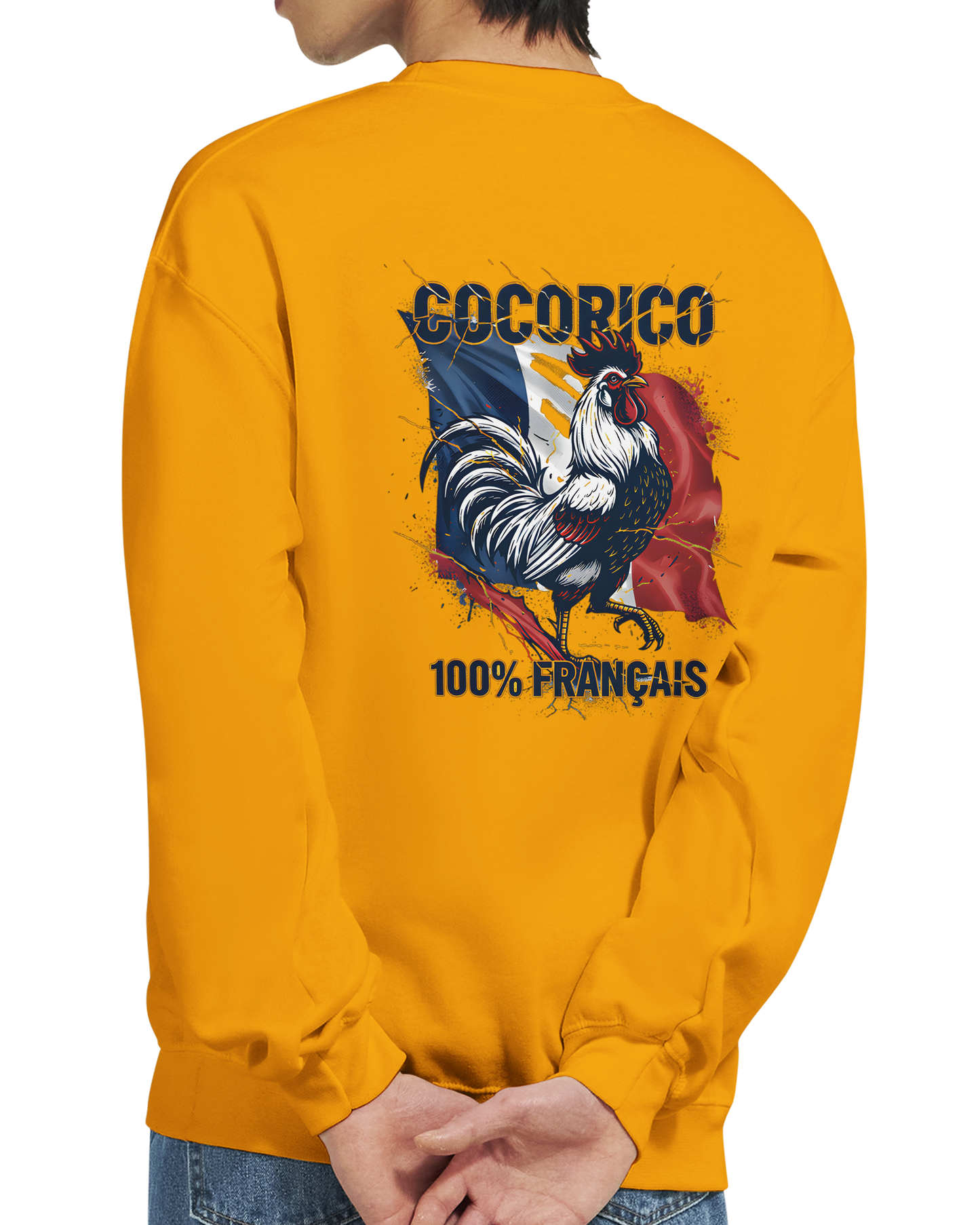 Sweat-shirt Homme Cocorico – Classique et Confortable