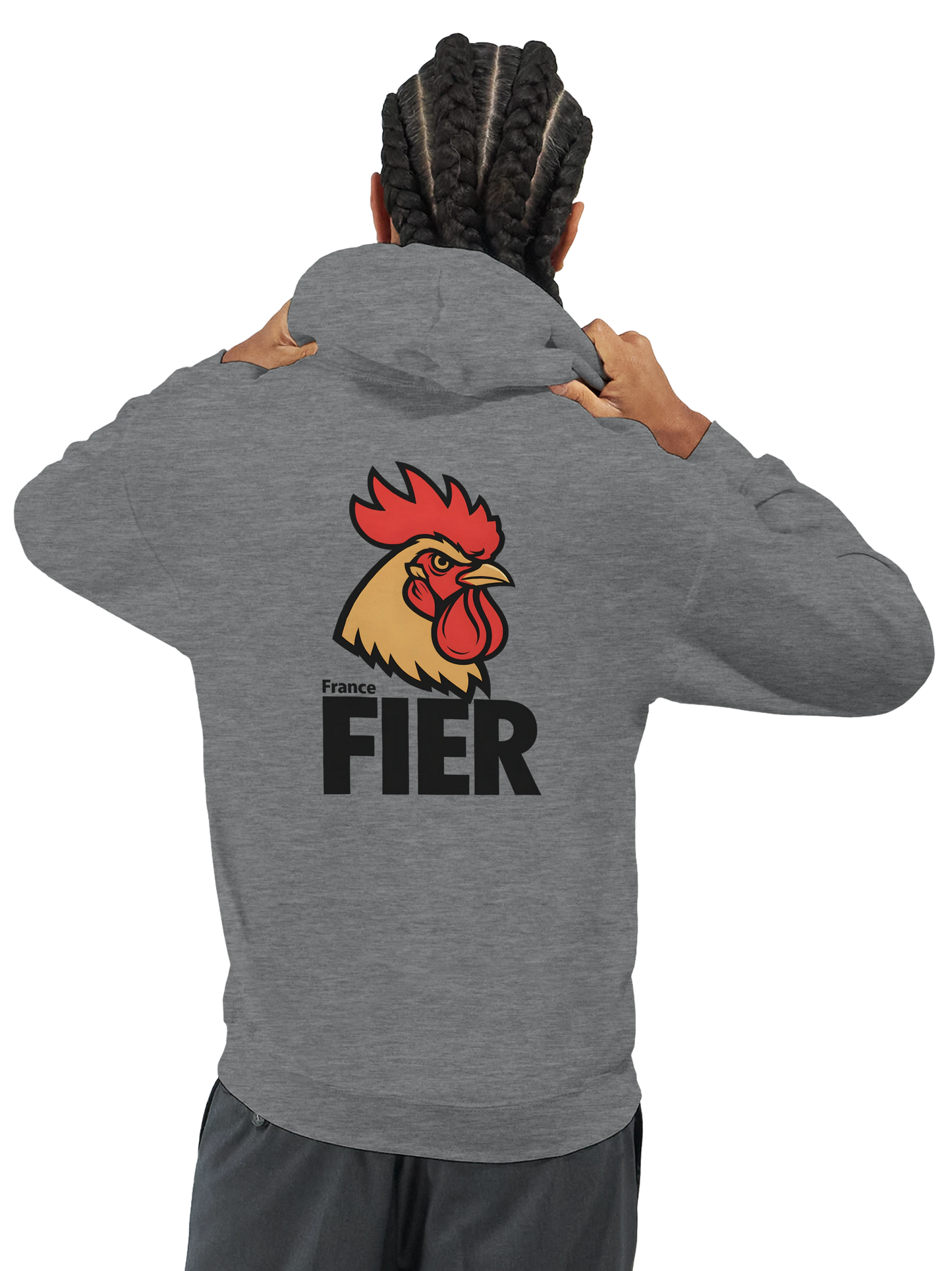 Sweat à Capuche Homme France Fière – Premium Confort et Style