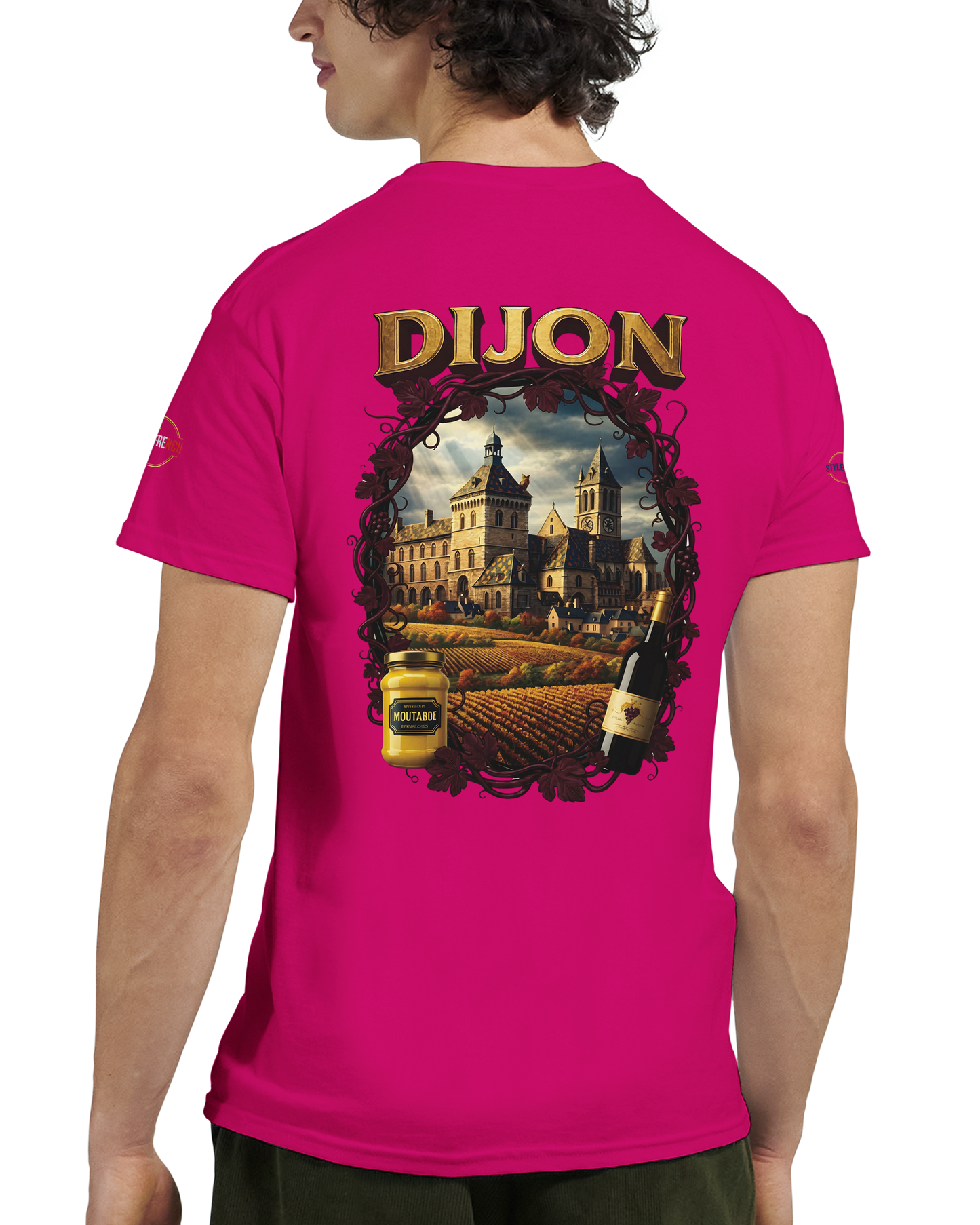 T-shirt Unisexe Dijon – Ville de France en Coton Premium