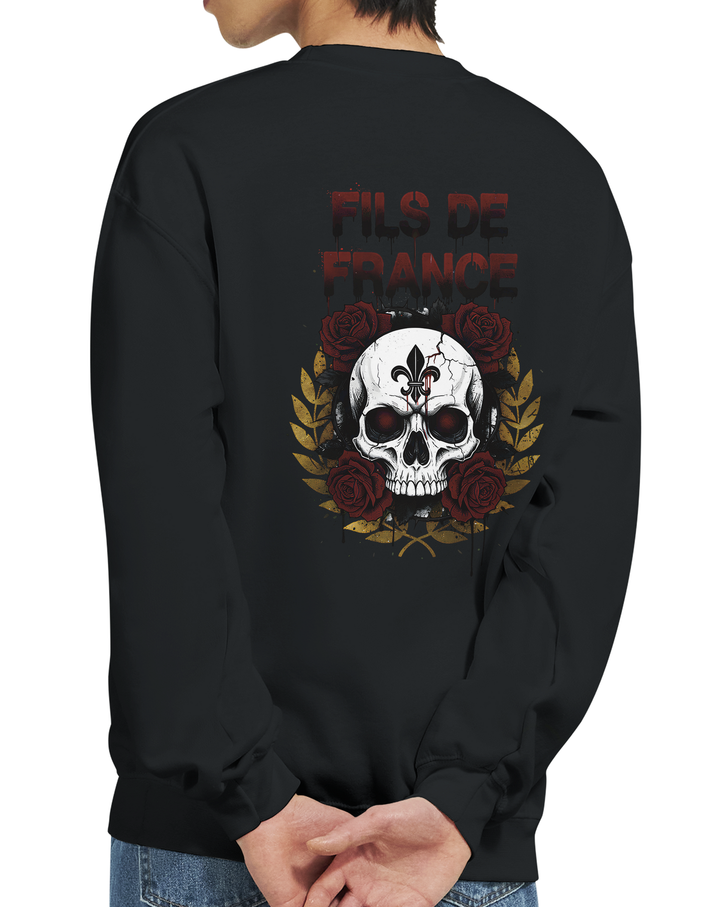 Sweat-shirt Homme Fils de France –Premium Confort Classique