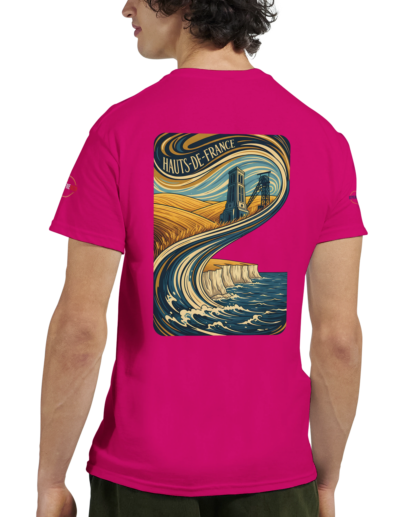 T-shirt Unisexe Haut de France - Coton Épais Premium