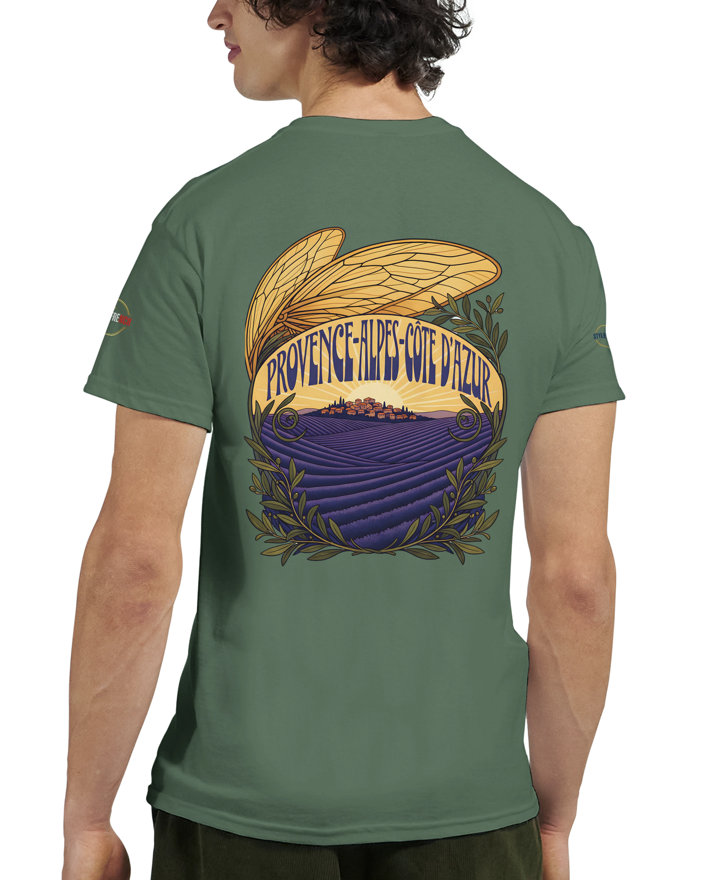 T-Shirt Unisexe Provence-Alpes-Côte d'Azur – Coton Épais Premium