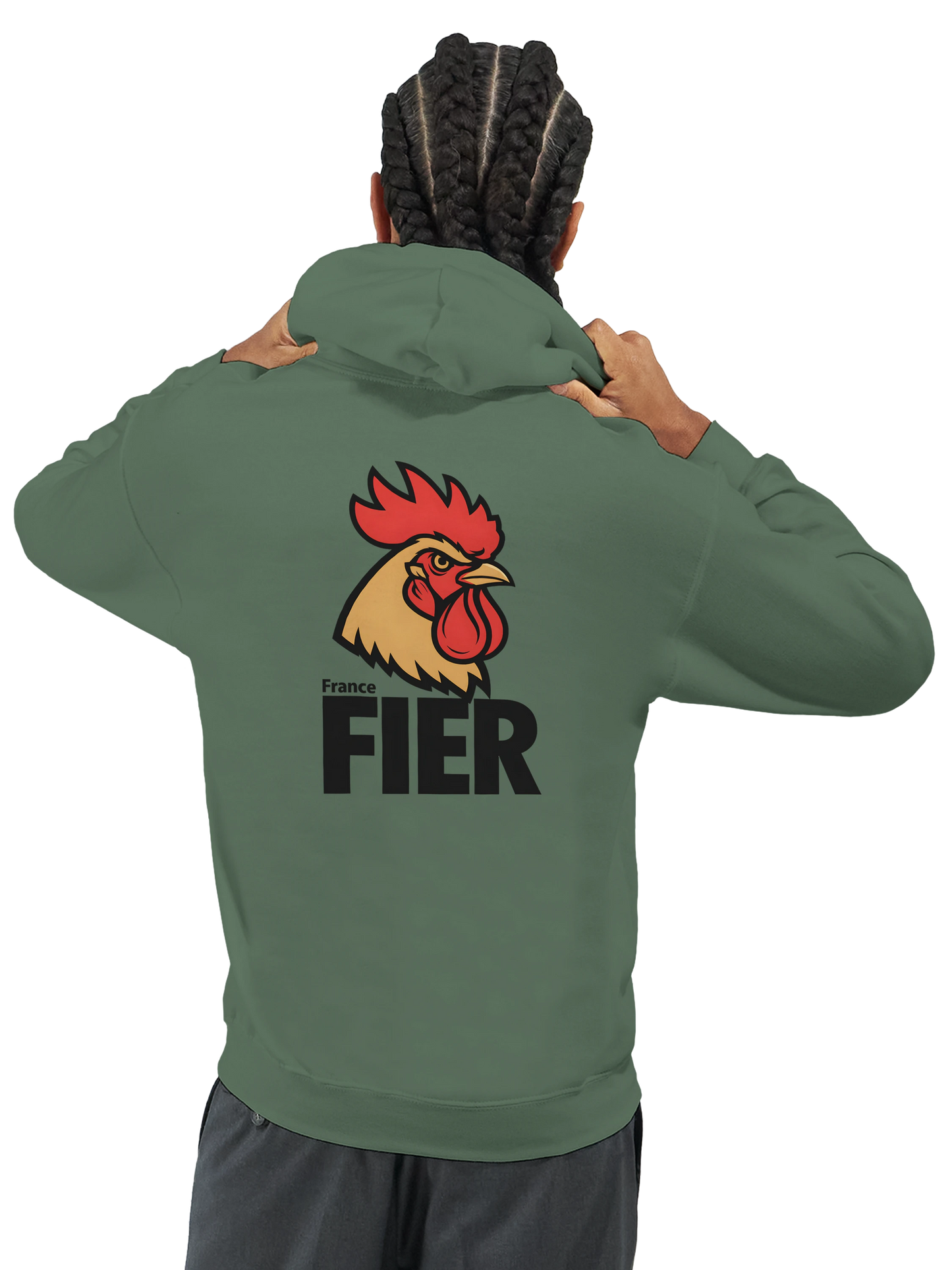 Sweat à Capuche Homme France Fière – Premium Confort et Style