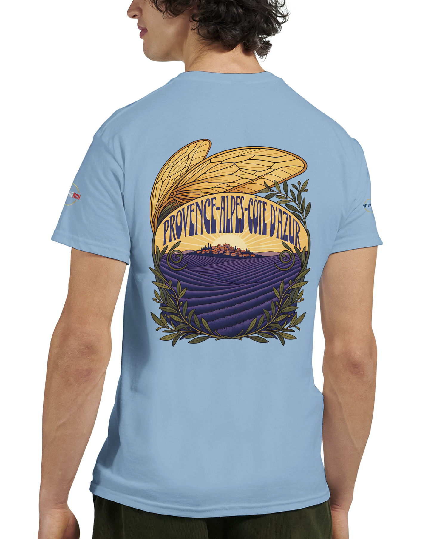T-Shirt Unisexe Provence-Alpes-Côte d'Azur – Coton Épais Premium