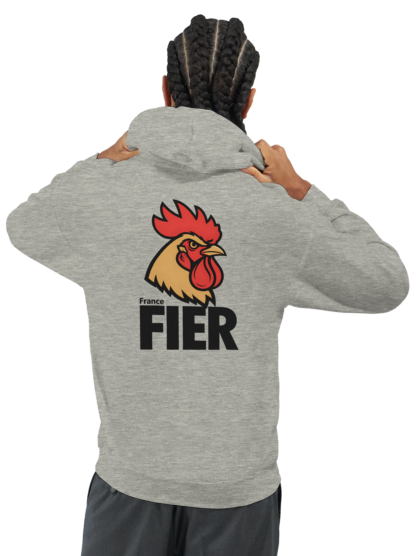 Sweat à Capuche France Fier – Confortable et Résistant
