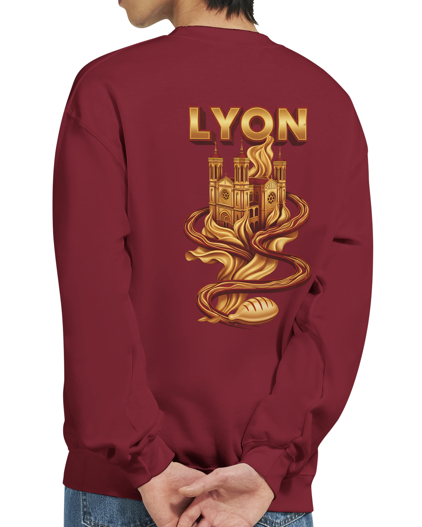 Sweat-shirt Unisexe Lyon – Confort Premium et Style Classique