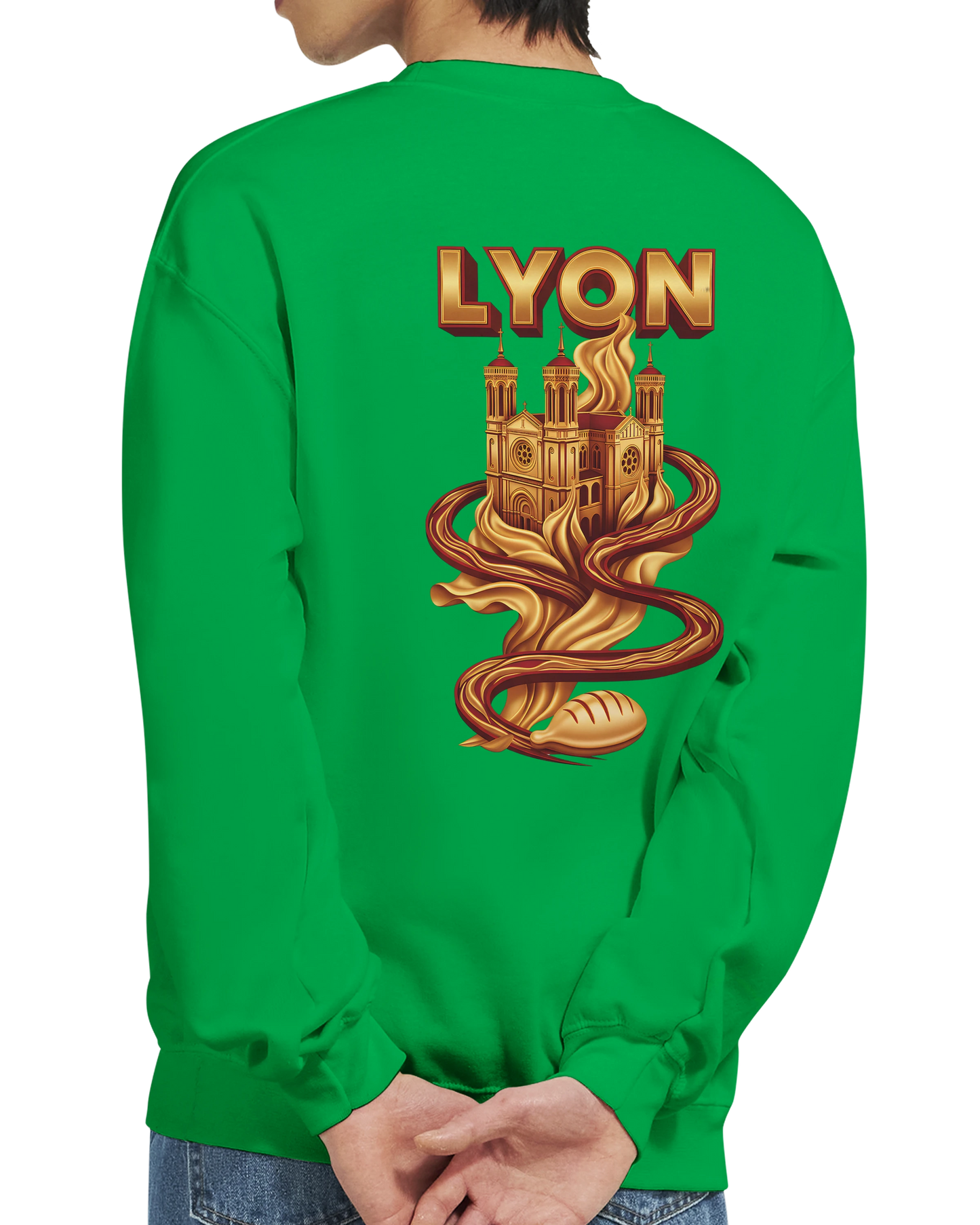 Sweat-shirt Unisexe Lyon – Confort Premium et Style Classique