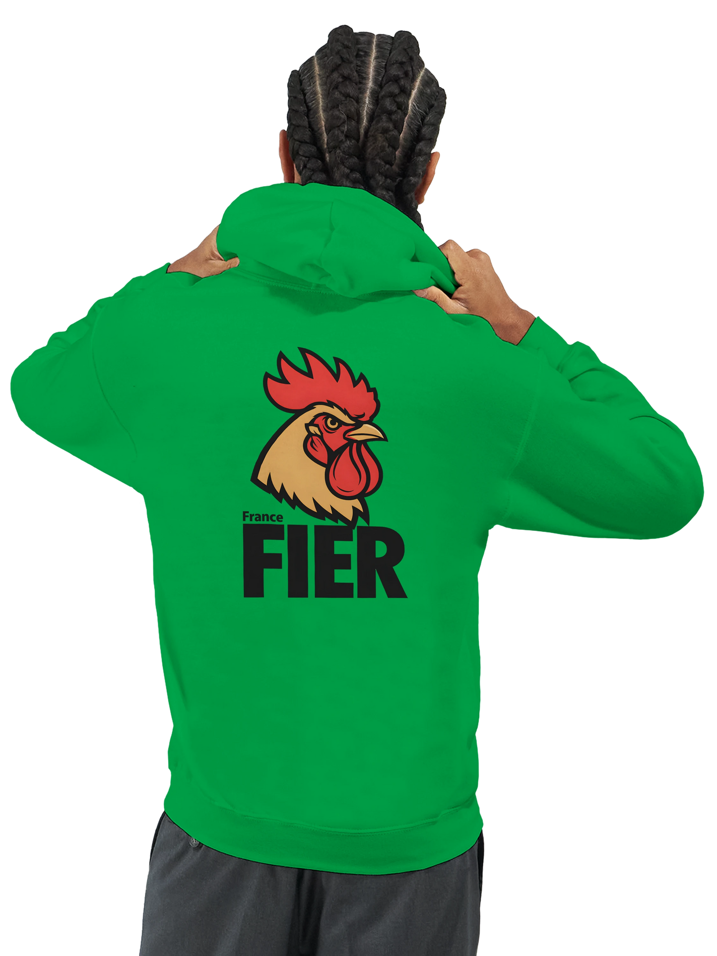 Sweat à Capuche Homme France Fière – Premium Confort et Style