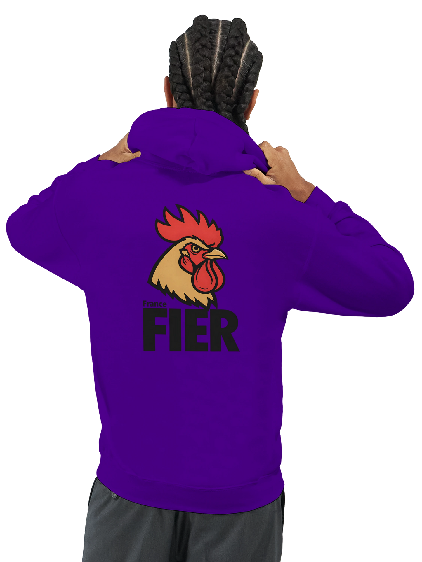 Sweat à Capuche Homme France Fière – Premium Confort et Style