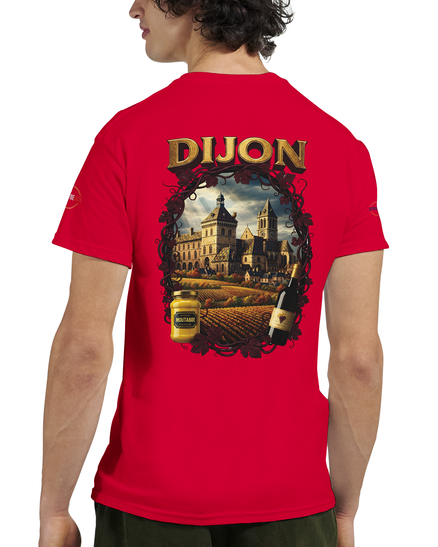 T-shirt Unisexe Dijon – Ville de France en Coton Premium