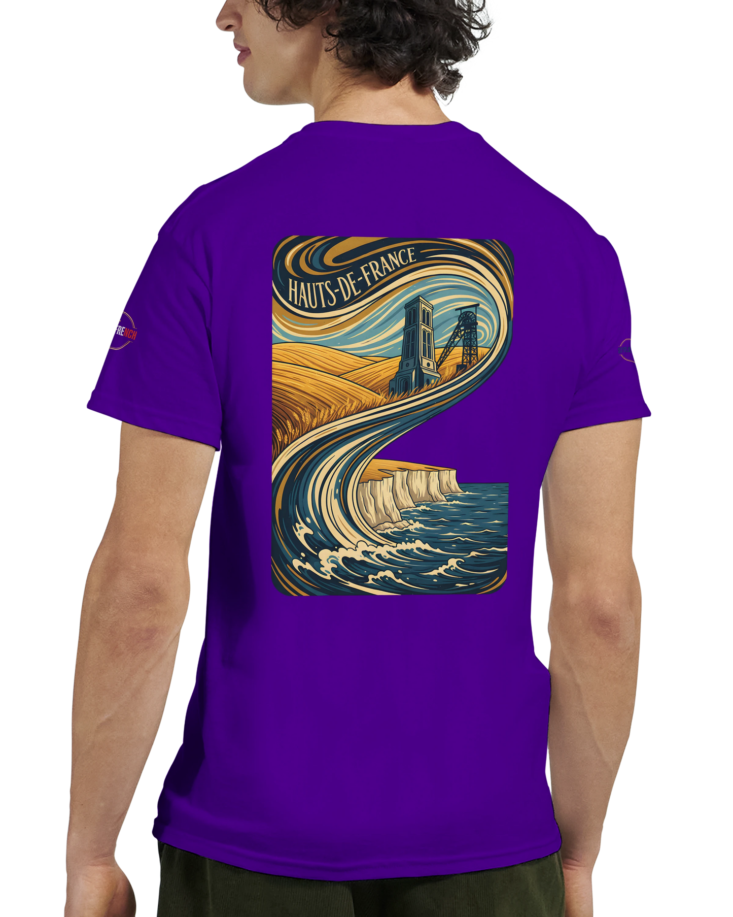 T-shirt Unisexe Haut de France - Coton Épais Premium