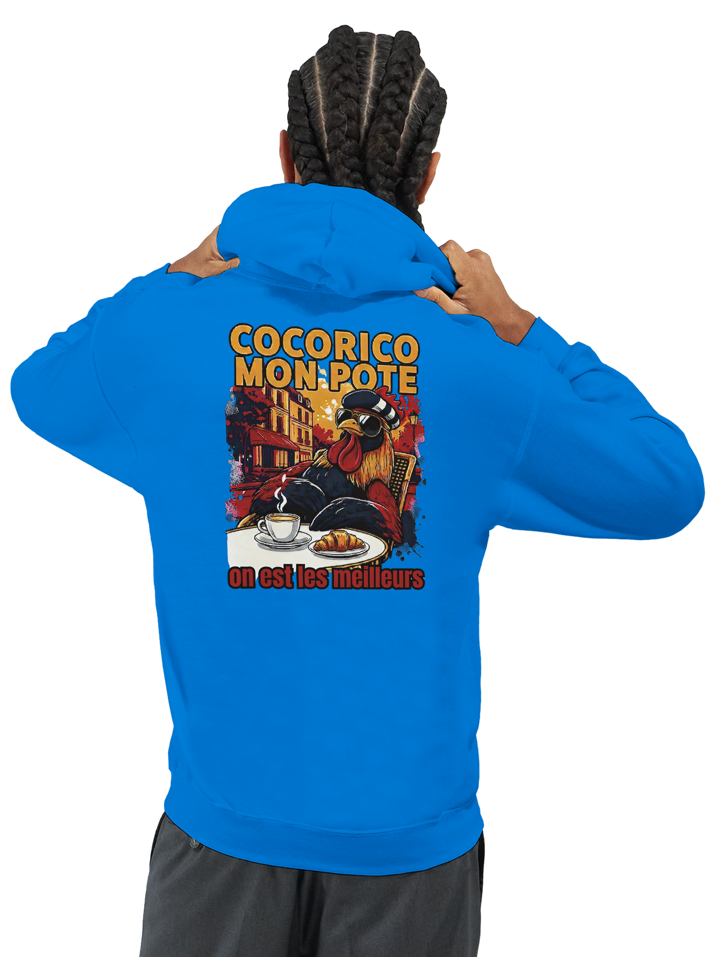 Sweat à Capuche homme on est les meilleurs