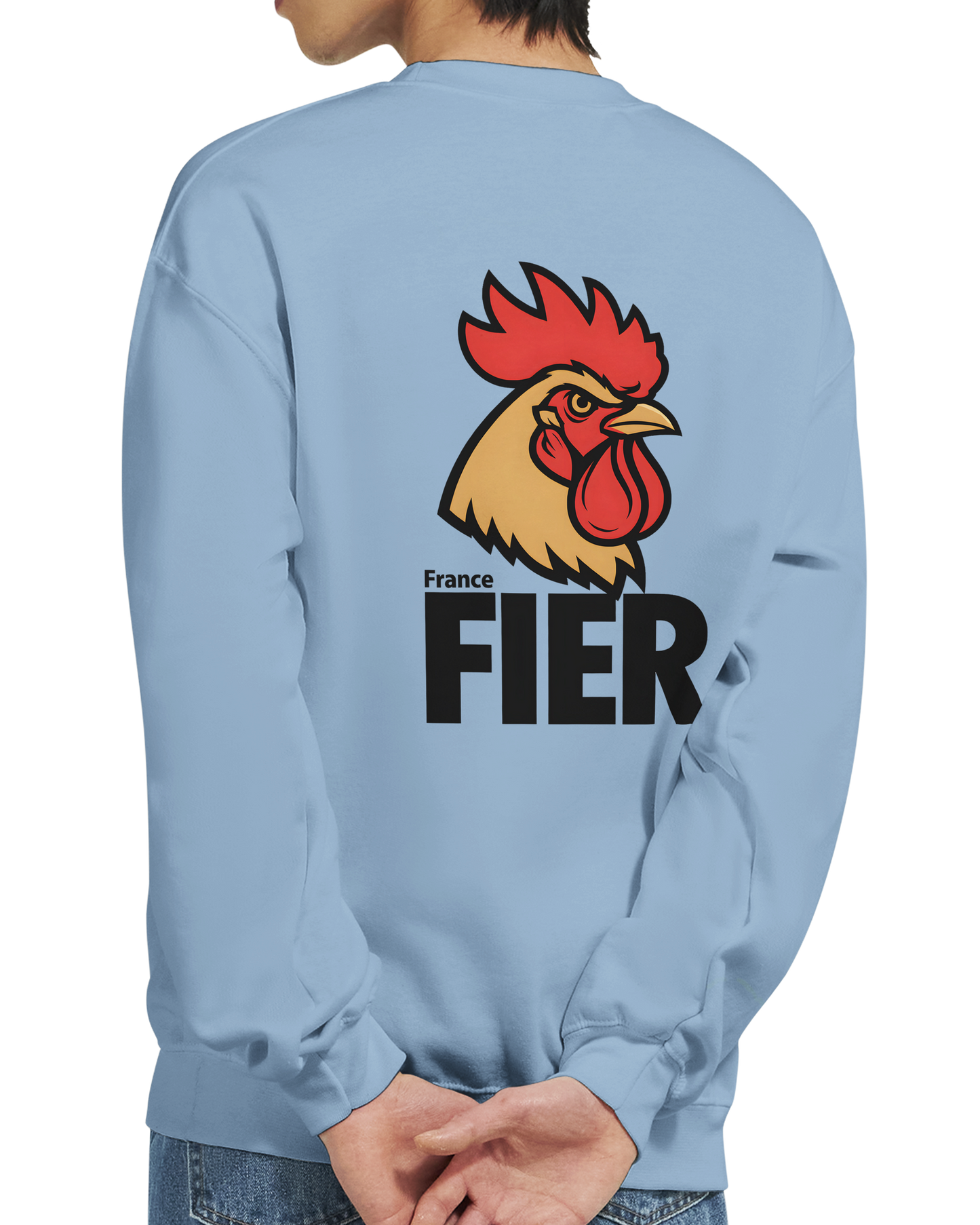 Sweat-shirt Homme France Fier - Coupe Classique et Confort Premium