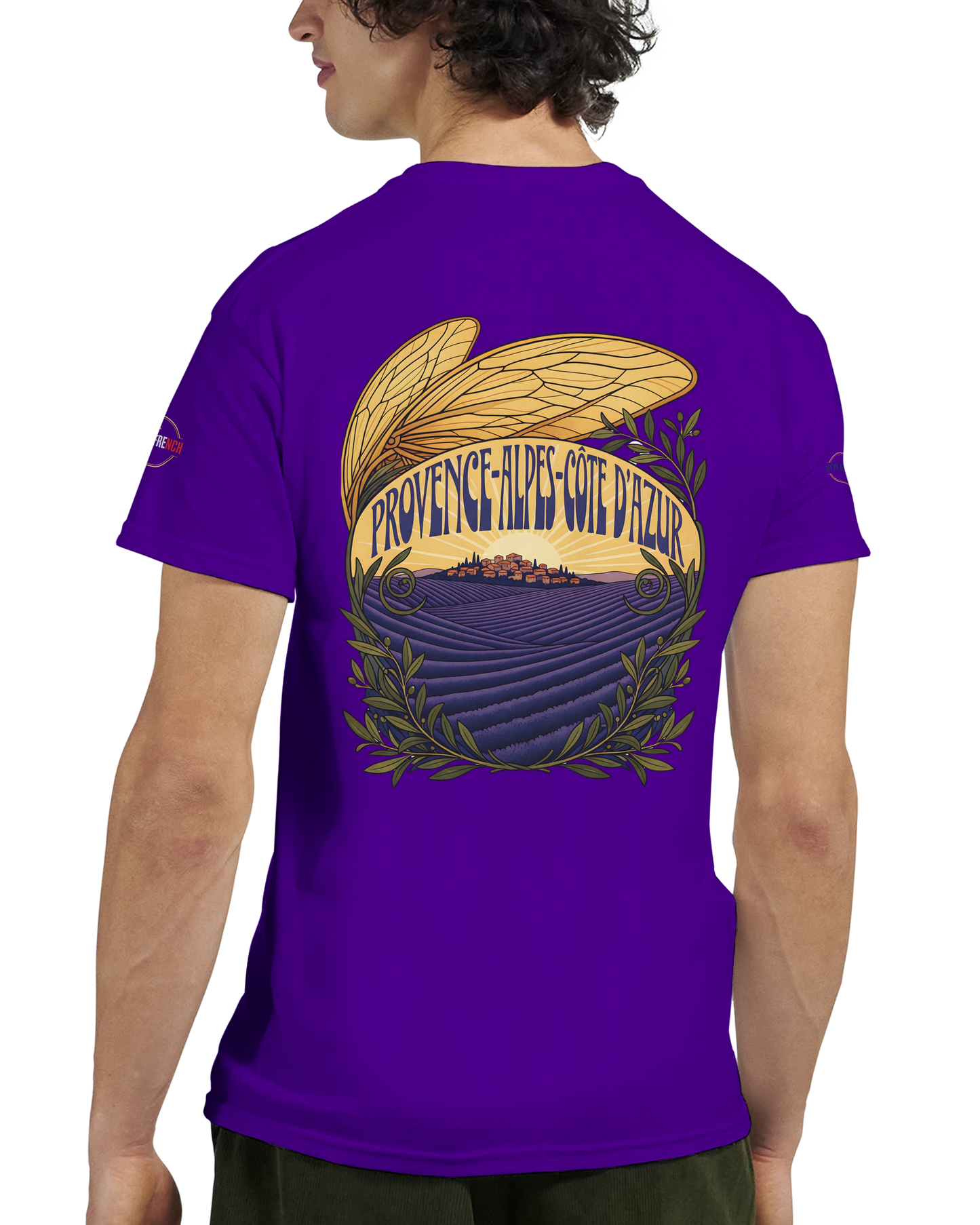 T-Shirt Unisexe Provence-Alpes-Côte d'Azur – Coton Épais Premium