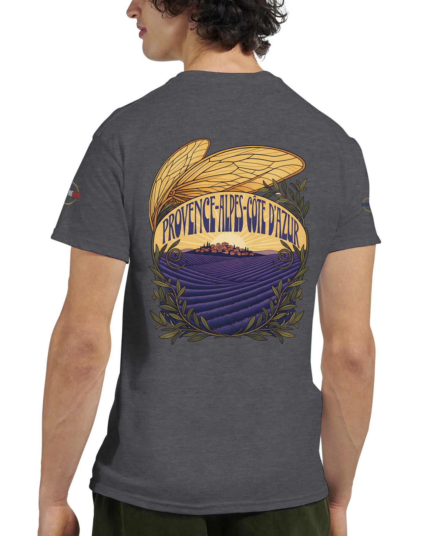 T-Shirt Unisexe Provence-Alpes-Côte d'Azur – Coton Épais Premium