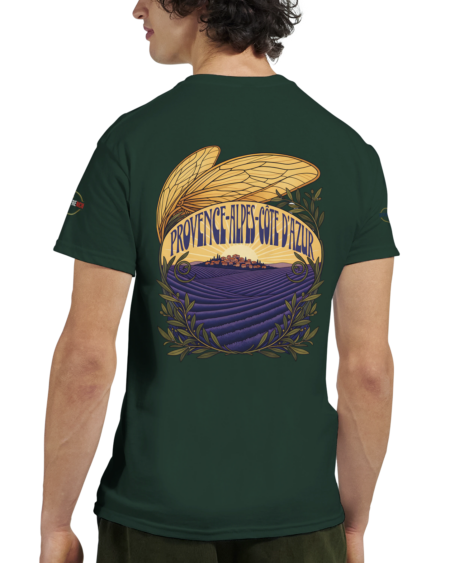 T-Shirt Unisexe Provence-Alpes-Côte d'Azur – Coton Épais Premium