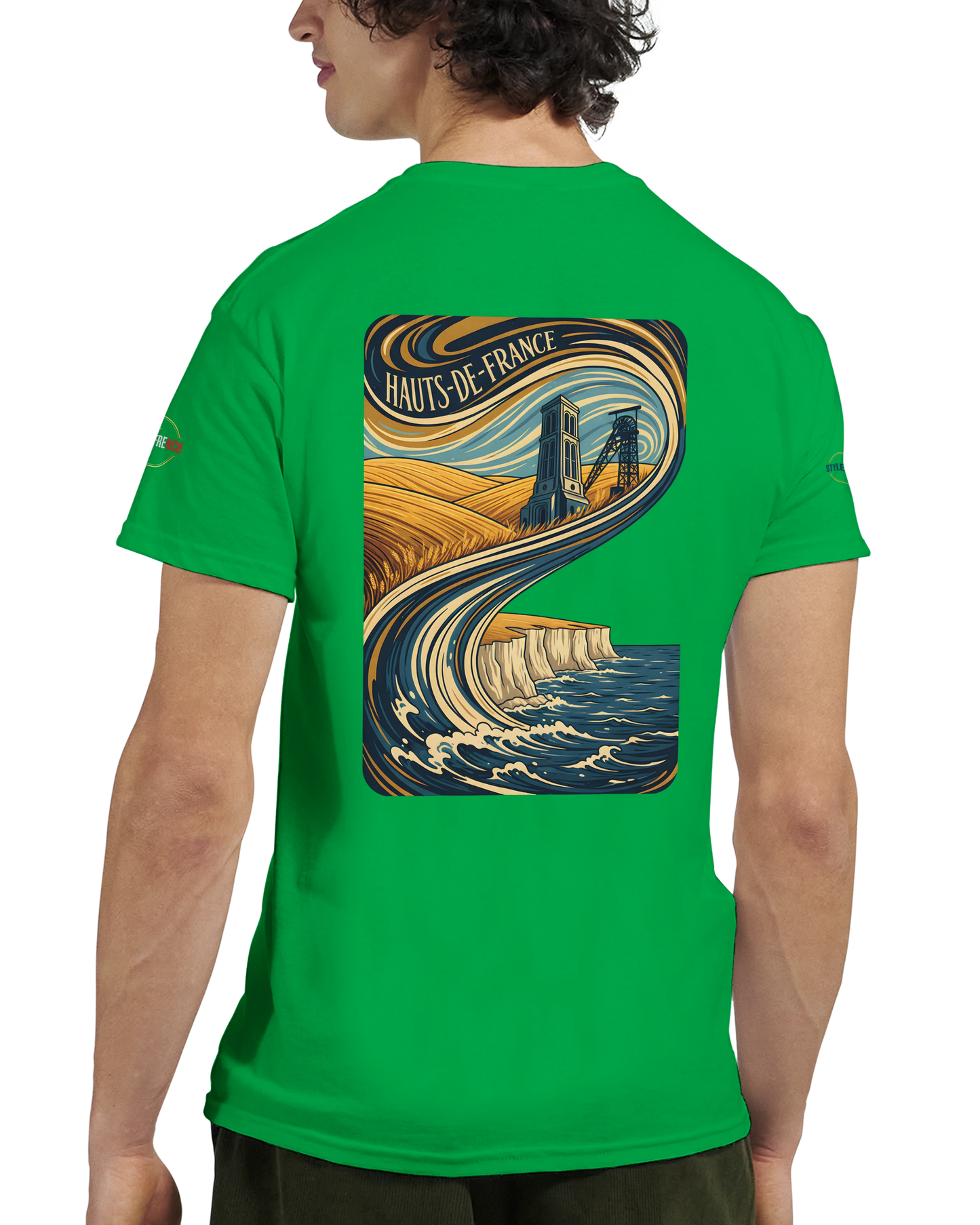 T-shirt Unisexe Haut de France - Coton Épais Premium