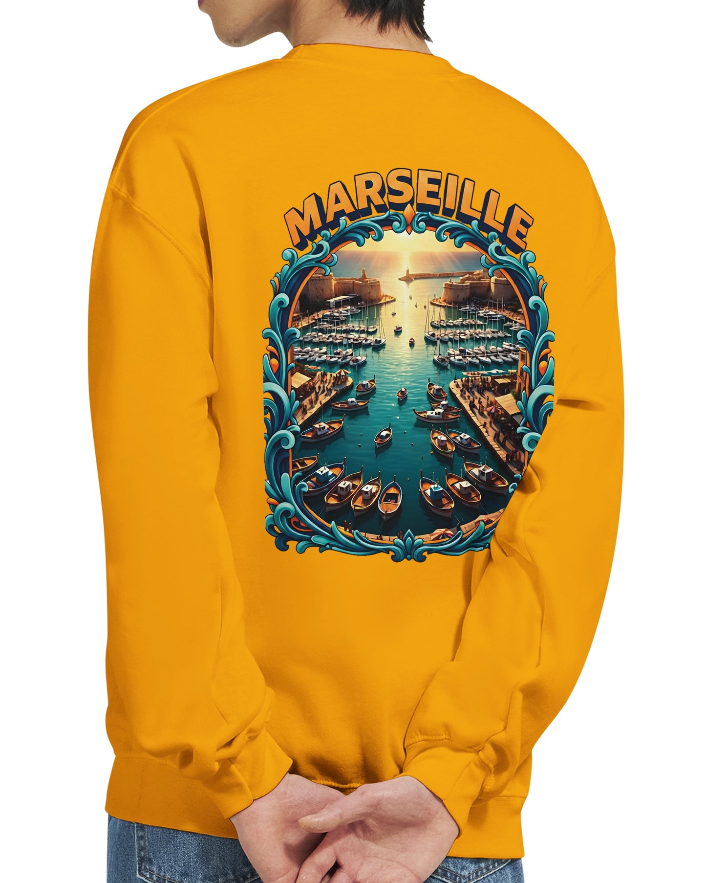 Sweat-shirt Unisexe Marseille - Confort Premium et Style Urbain
