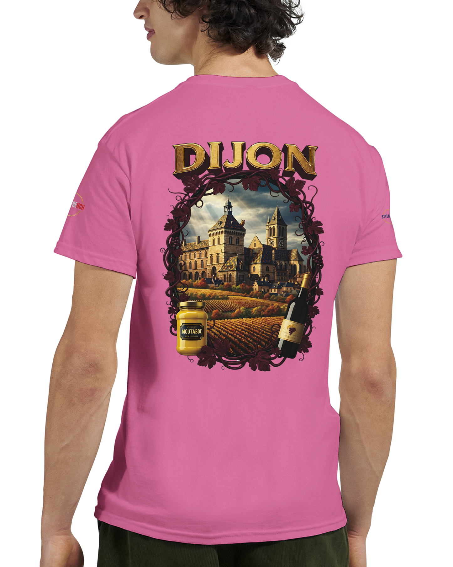 T-shirt Unisexe Dijon – Ville de France en Coton Premium