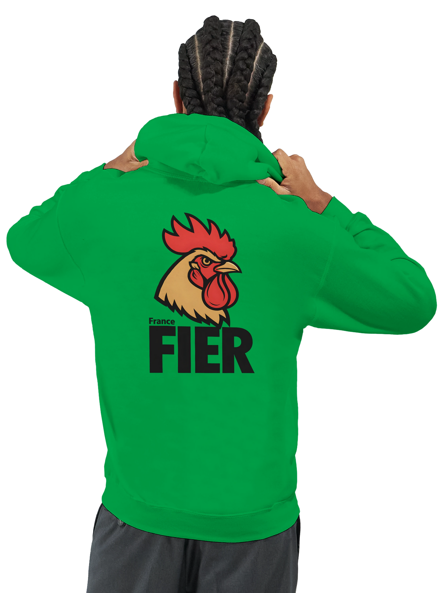 Sweat à Capuche France Fier – Confortable et Résistant