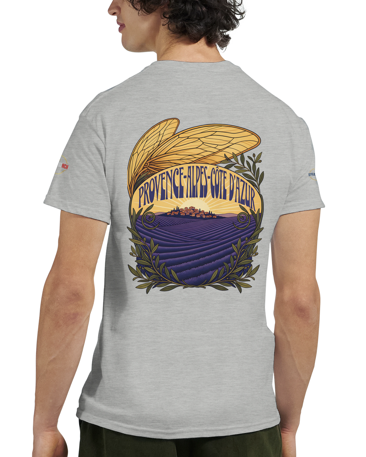 T-Shirt Unisexe Provence-Alpes-Côte d'Azur – Coton Épais Premium