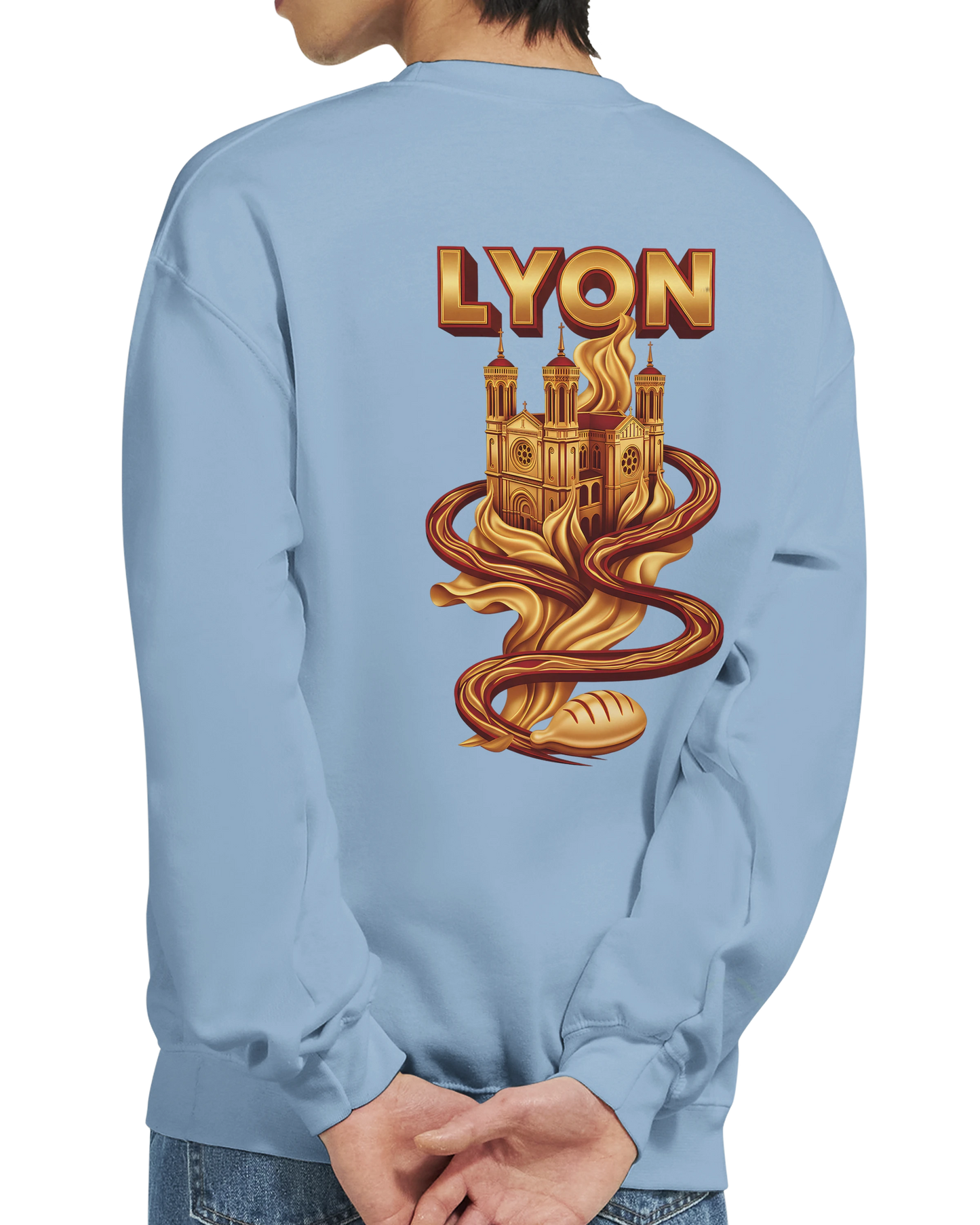 Sweat-shirt Unisexe Lyon – Confort Premium et Style Classique