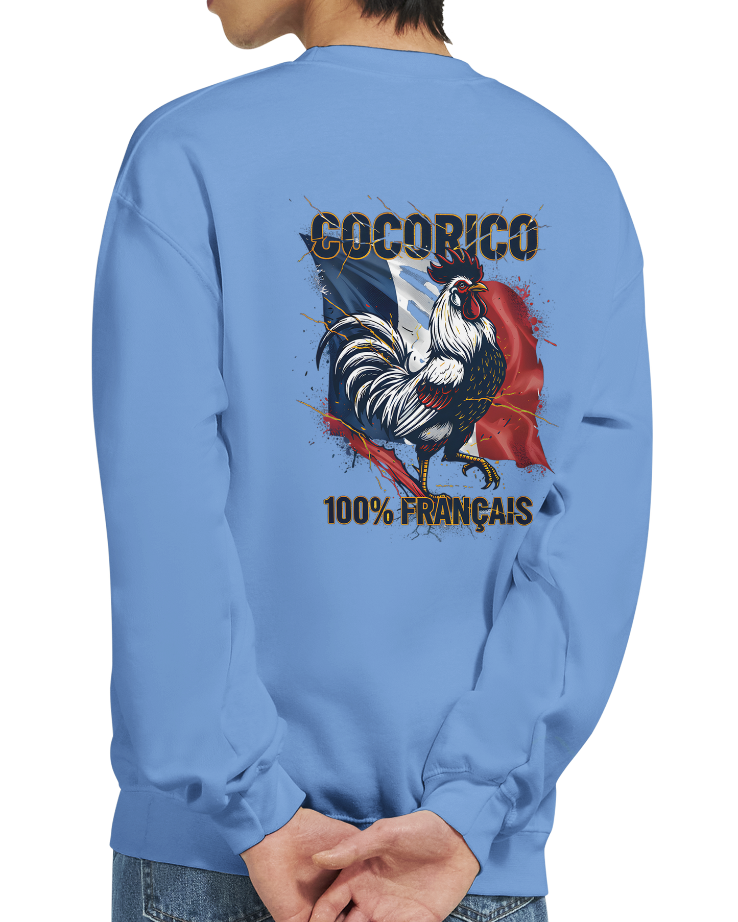 Sweat-shirt Homme Cocorico – Classique et Confortable