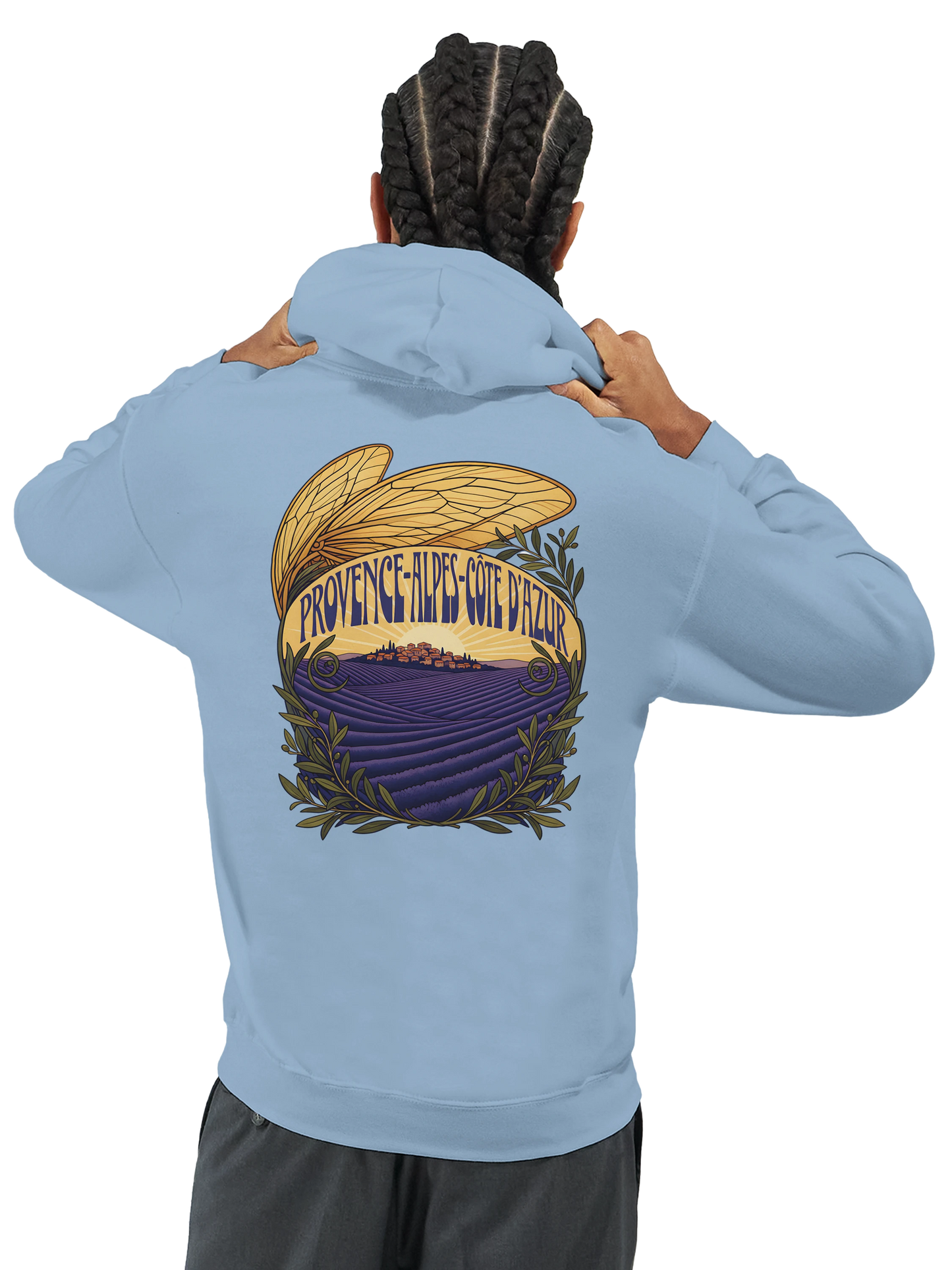 Sweat à capuche unisexe Provence-Alpes-Côte d'Azur – Confort premium
