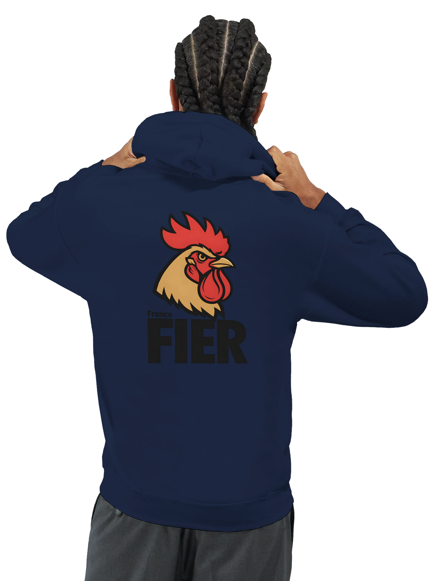 Sweat à Capuche Homme France Fière – Premium Confort et Style
