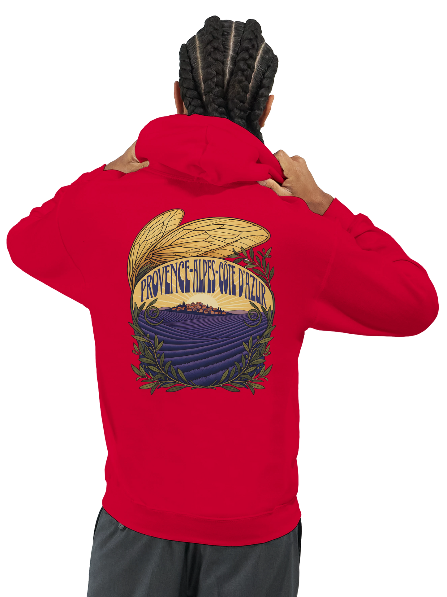 Sweat à capuche unisexe Provence-Alpes-Côte d'Azur – Confort premium