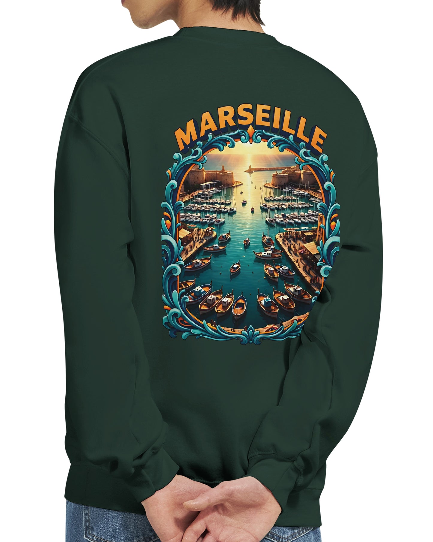 Sweat-shirt Unisexe Marseille - Confort Premium et Style Urbain