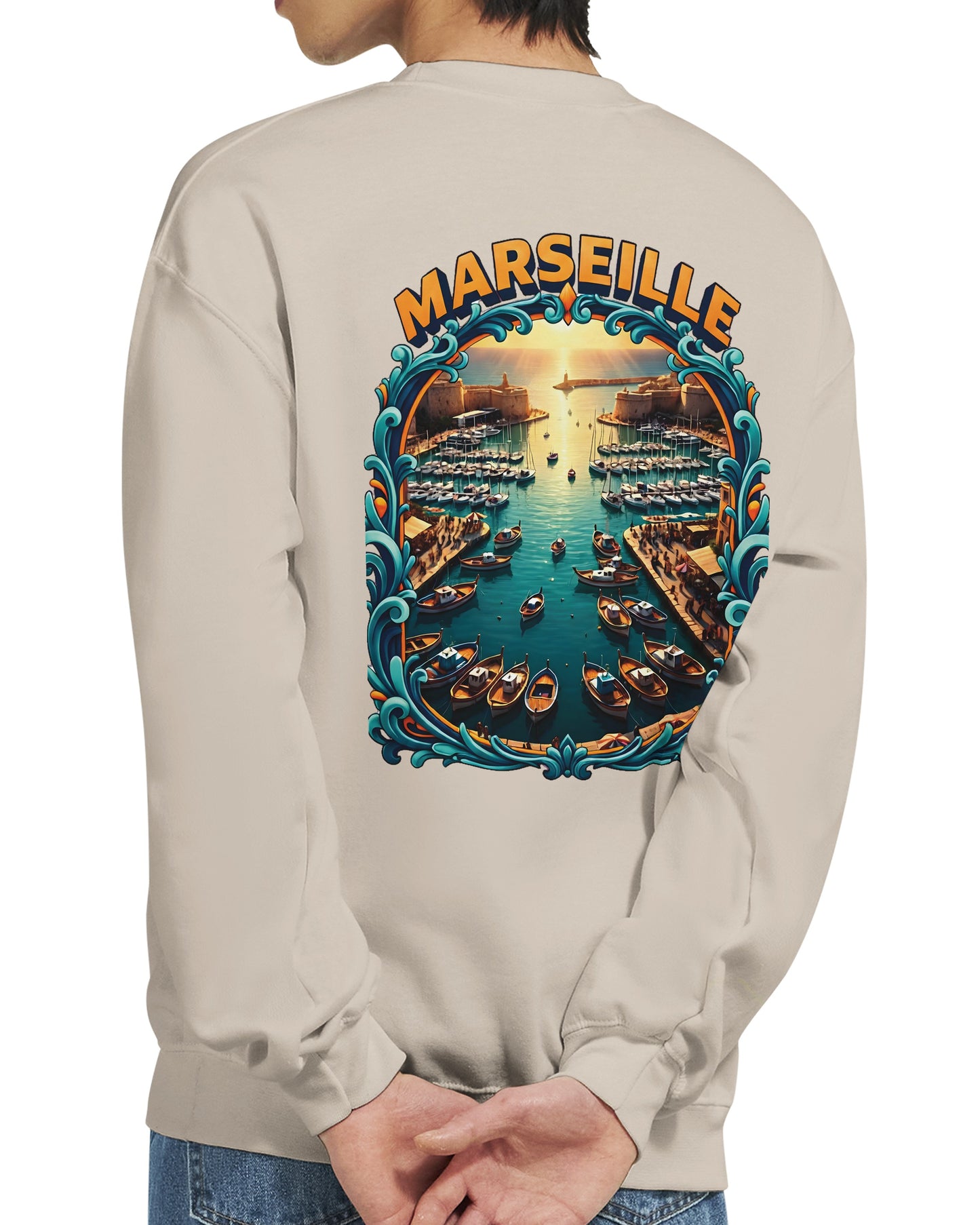Sweat-shirt Unisexe Marseille - Confort Premium et Style Urbain