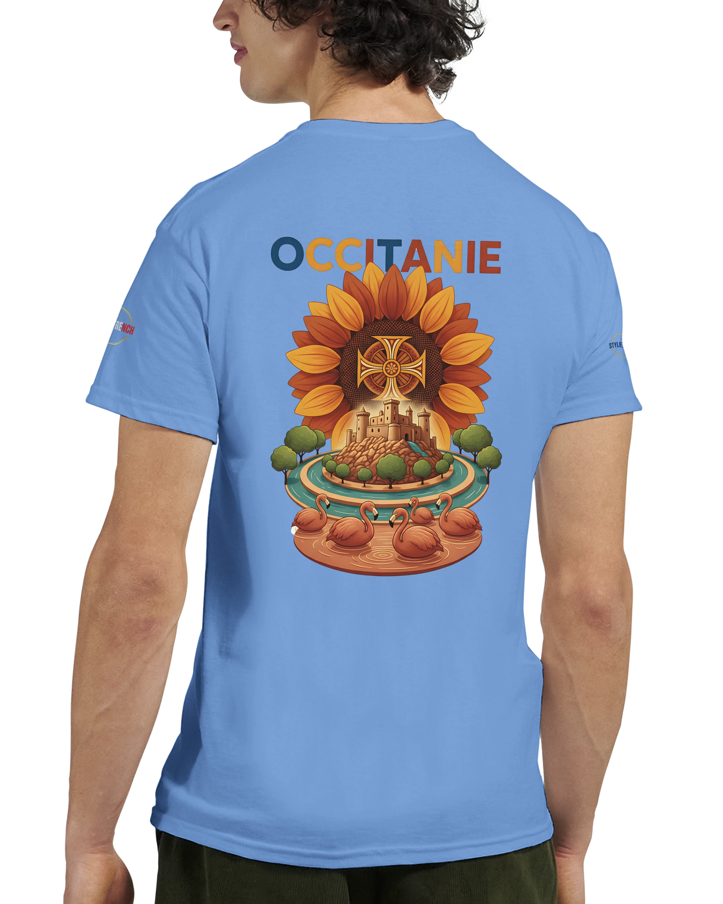 T-shirt Unisexe Occitanie – Coton Épais Premium