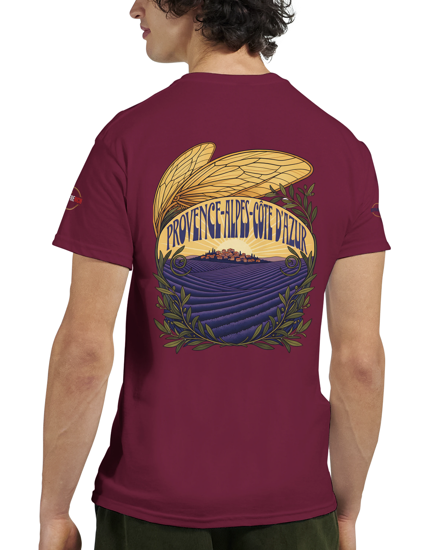T-Shirt Unisexe Provence-Alpes-Côte d'Azur – Coton Épais Premium
