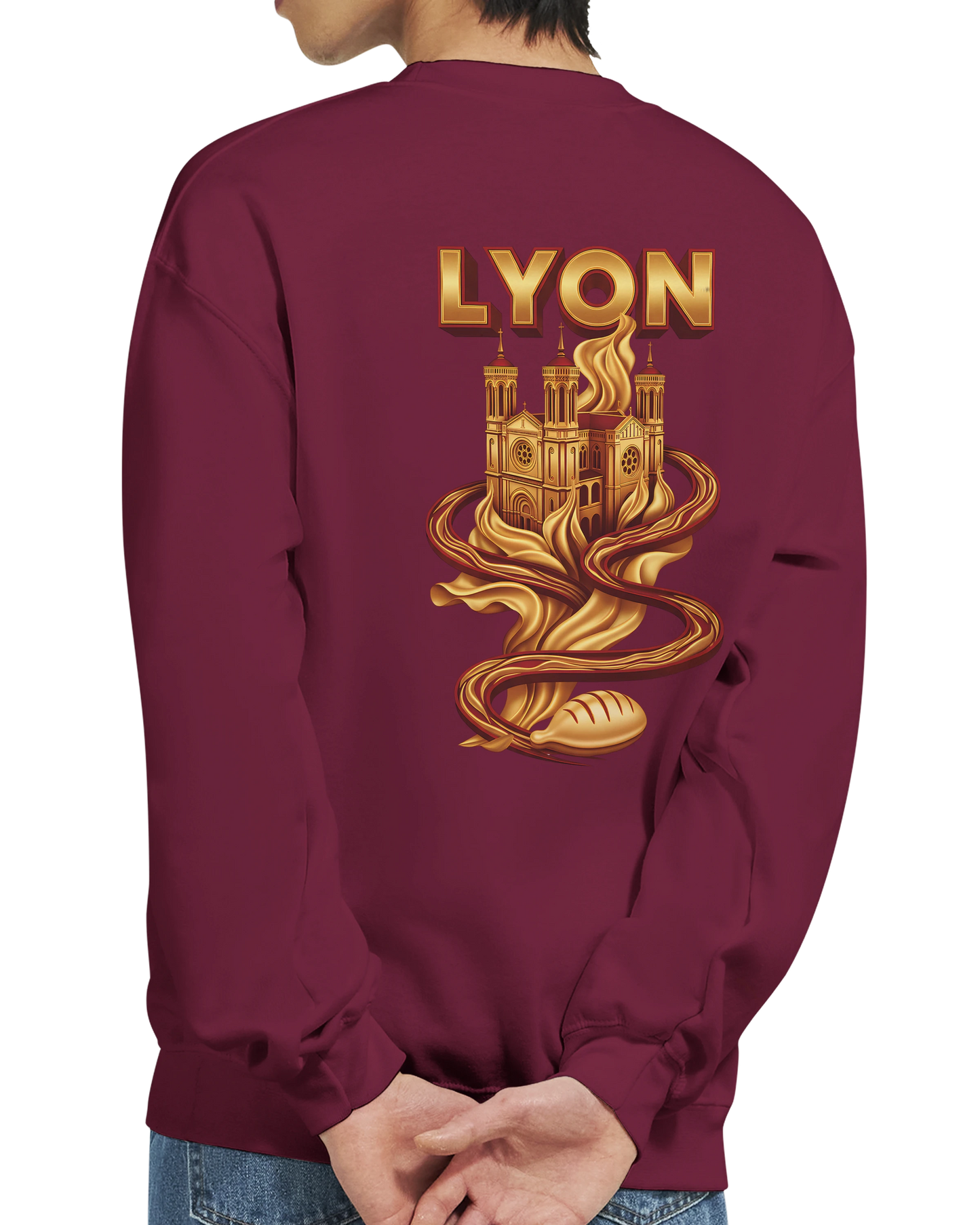 Sweat-shirt Unisexe Lyon – Confort Premium et Style Classique