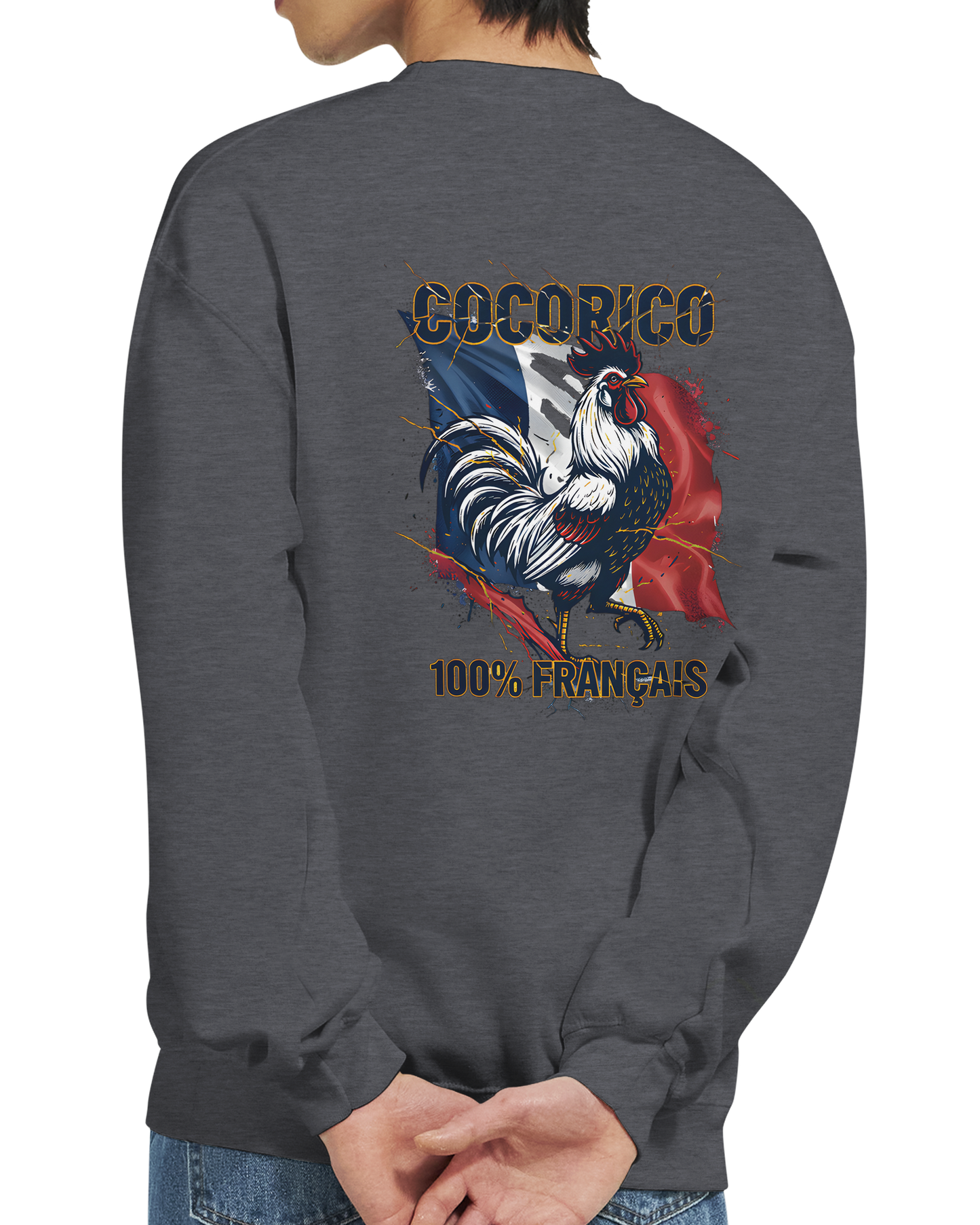 Sweat-shirt Homme Cocorico – Classique et Confortable