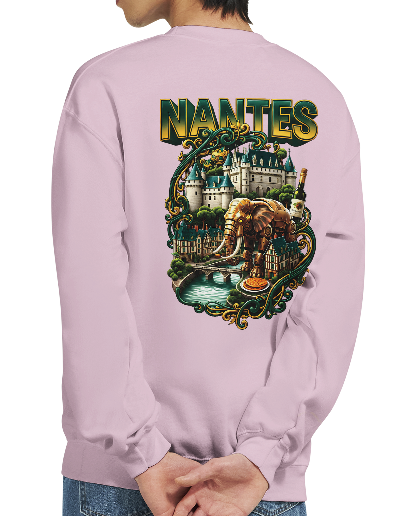 Sweat-shirt unisexe Nantes – Confort premium et style décontracté