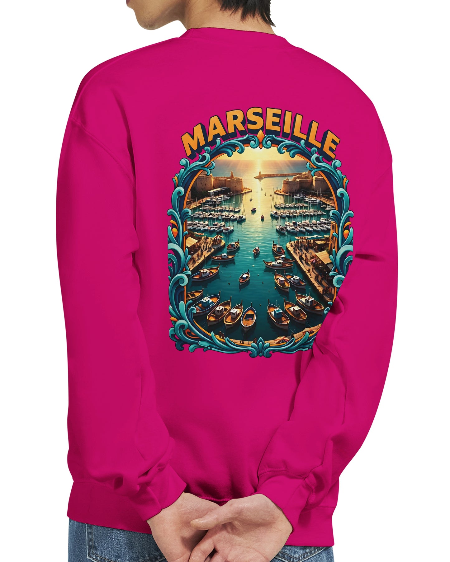Sweat-shirt Unisexe Marseille - Confort Premium et Style Urbain