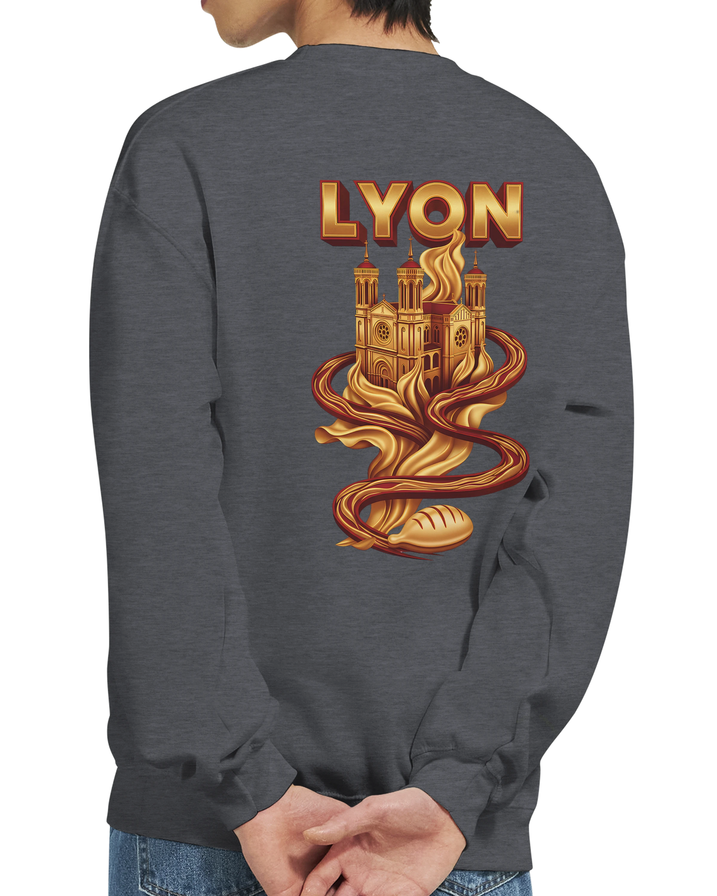 Sweat-shirt Unisexe Lyon – Confort Premium et Style Classique