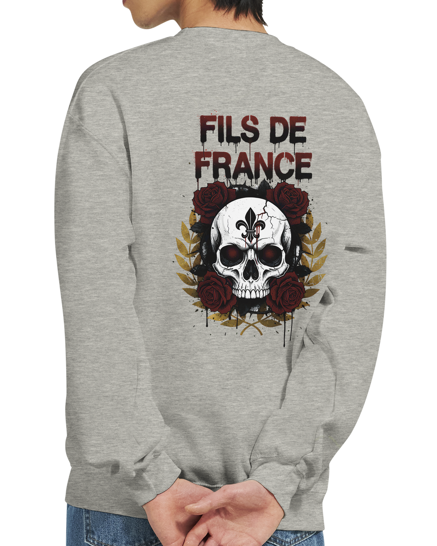 Sweat-shirt Homme Fils de France –Premium Confort Classique