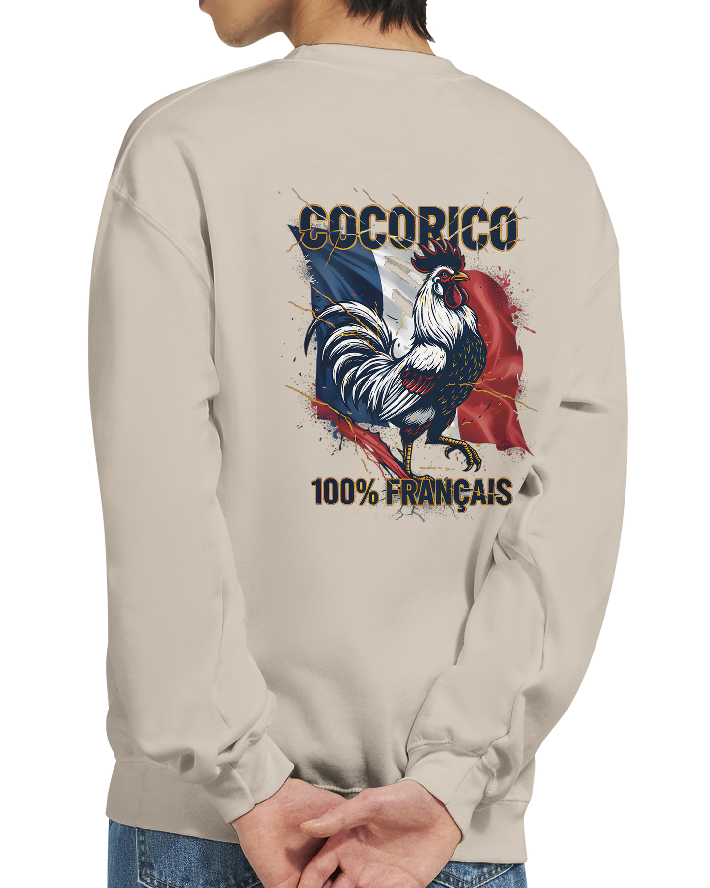 Sweat-shirt Homme Cocorico – Classique et Confortable
