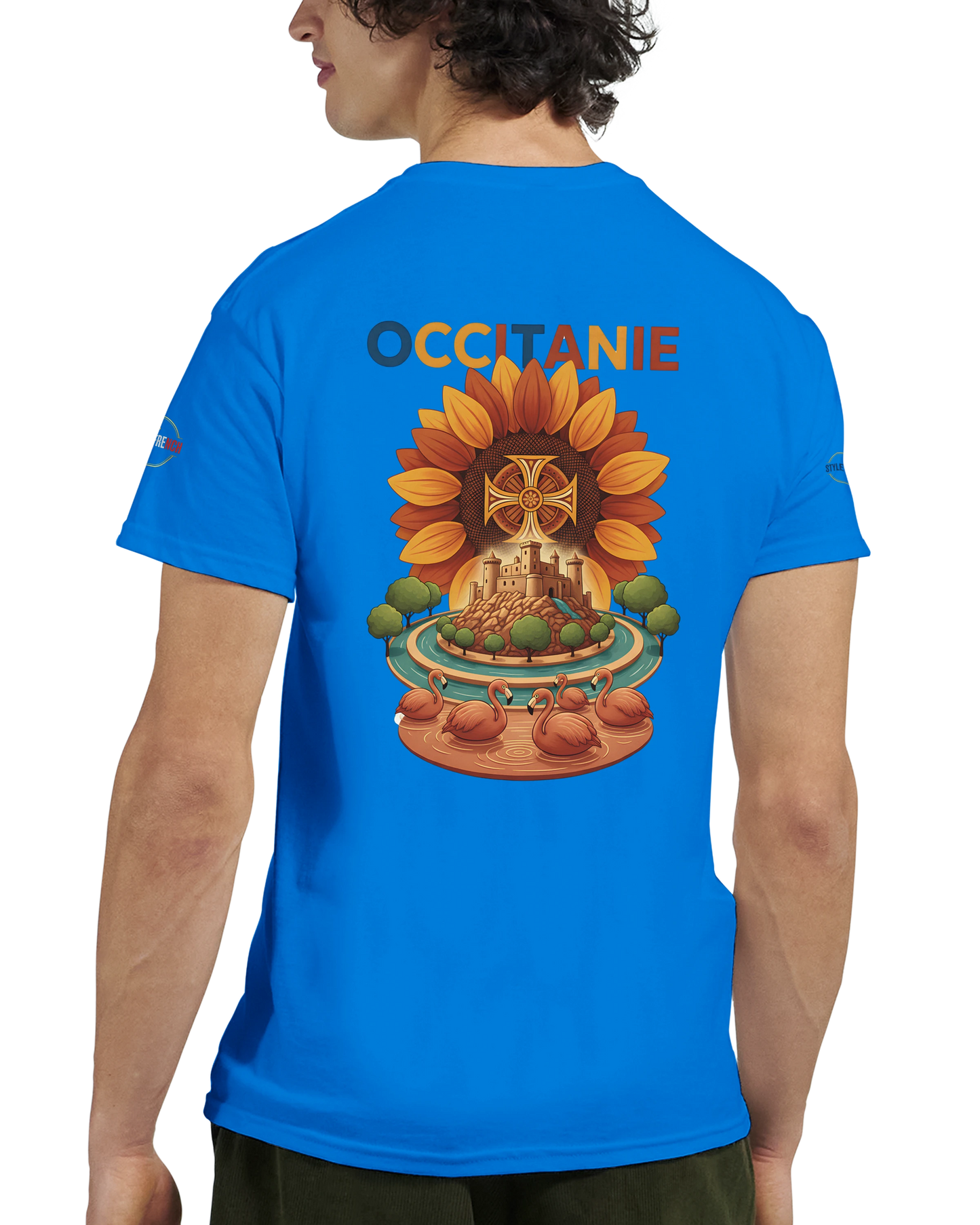 T-shirt Unisexe Occitanie – Coton Épais Premium