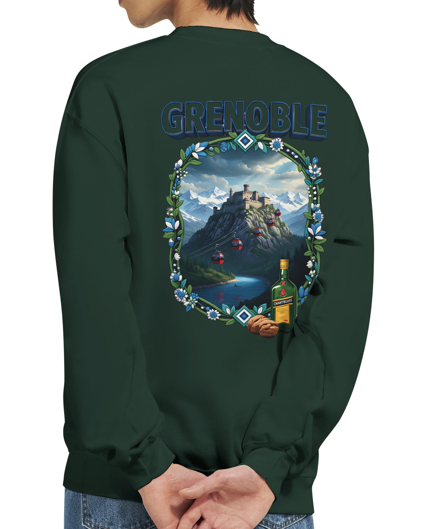 Sweat-shirt unisexe Grenoble – Style urbain premium