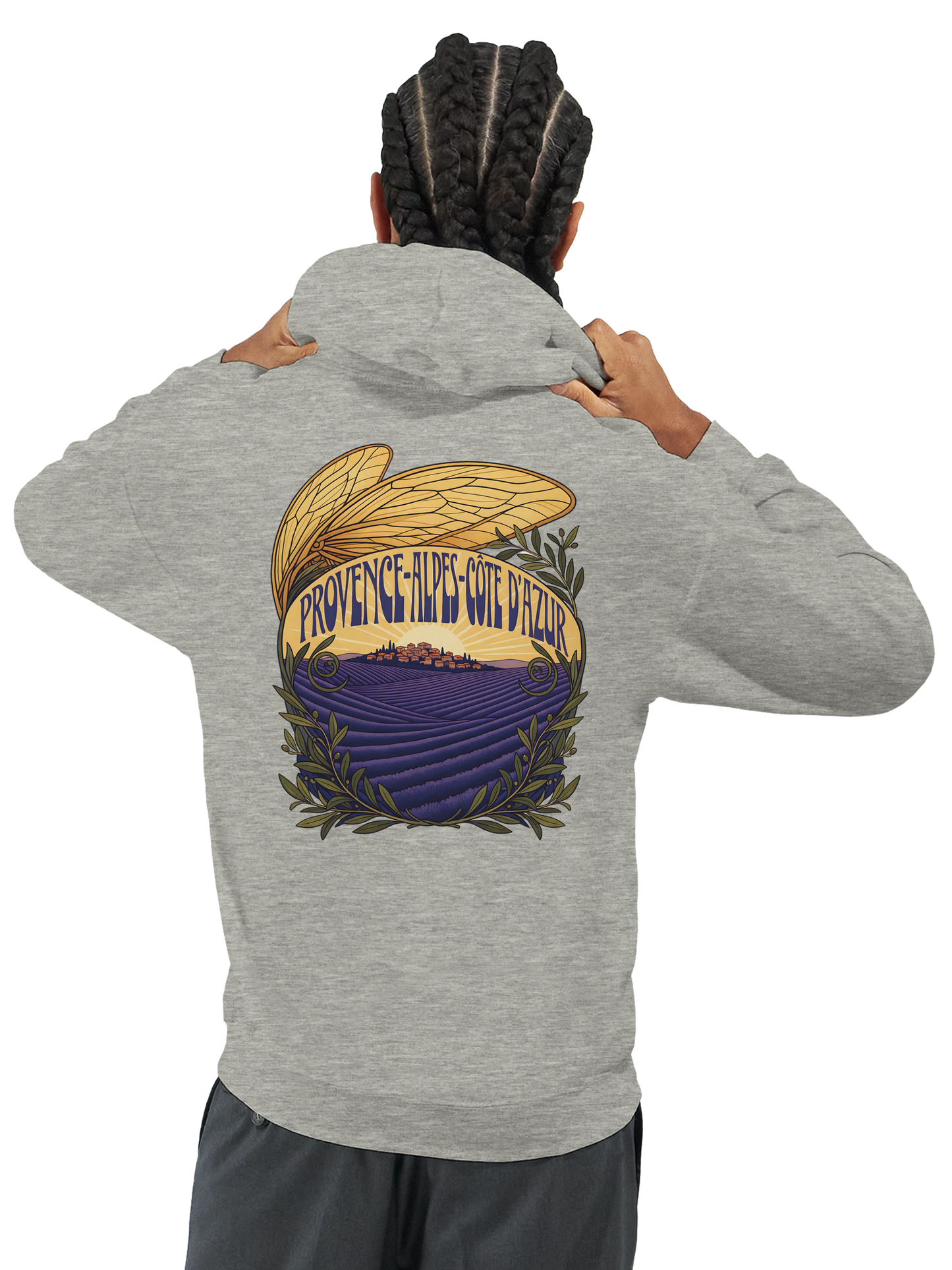 Sweat à capuche unisexe Provence-Alpes-Côte d'Azur – Confort premium